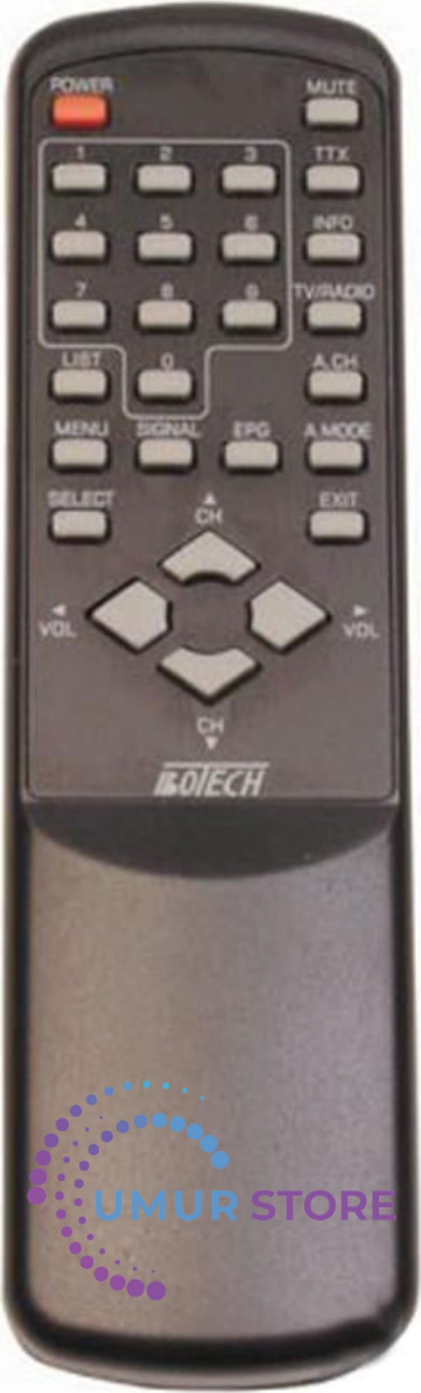 Botech Siyah Eski H07 Uydu Alıcı Kumandası - Image 1