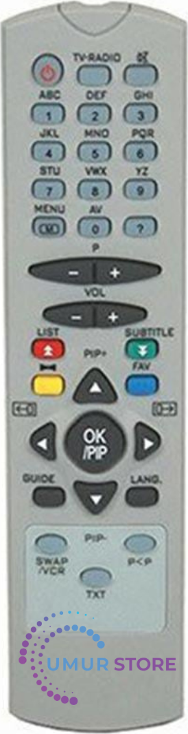Digiturk Vcr'li Uydu Alıcı Kumandası - Image 1