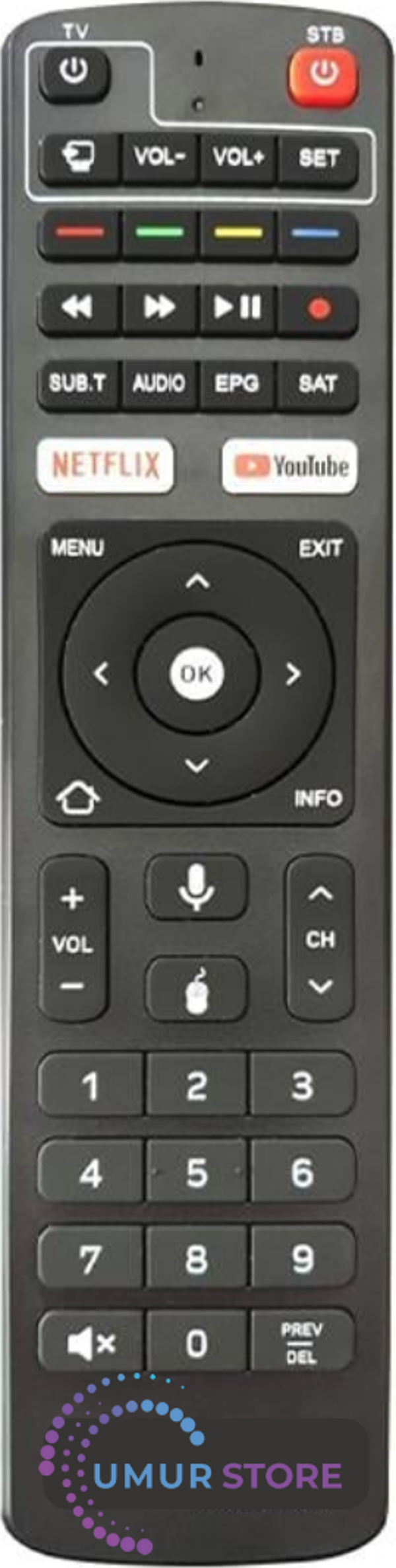 Hiremco X6 Ultra HD Android 10 Netflix-Youtube Tuşlu Tv Box Kumanda - Image 1