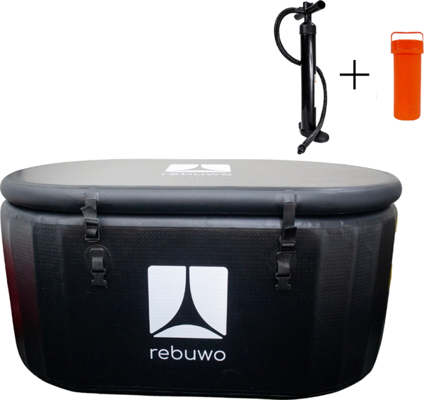 Rebuwo Sporcu Buz Küveti Küçük– 150 x 85 x 65 cm, 420 L Kapasite | Sporcular ve Soğuk Su Terapisi - Image 1