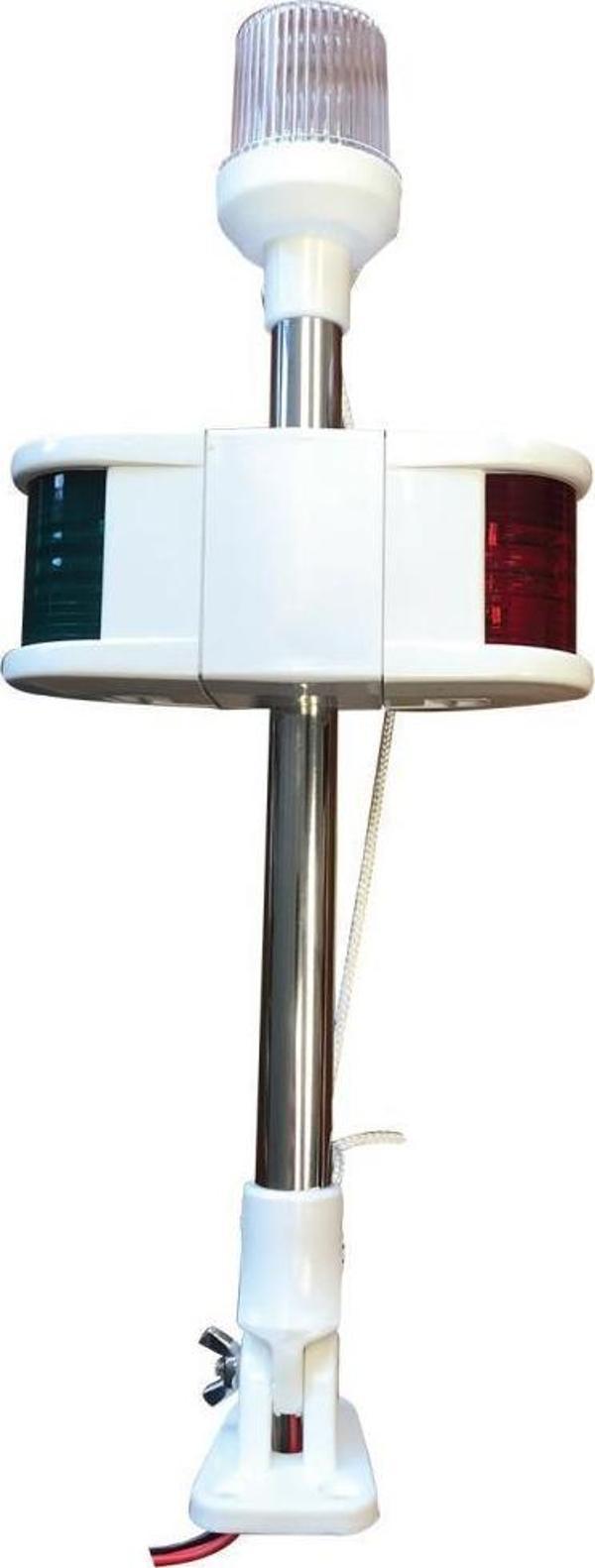 Remkay 60cm İskele Sancak Fenerli Bayrak Direği - Image 1