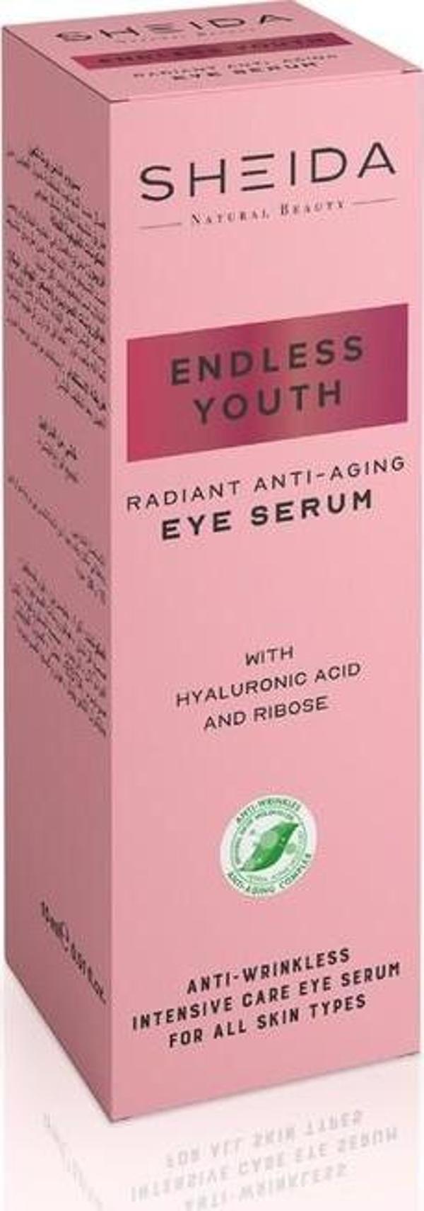 Sheida Endless Youth Anti-Age Radyant Göz Serumu 15 ml - Image 1