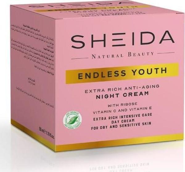 Sheida Endless Youth - Extra Zenginleştirilmiş Gece Kremi 50 ml - Image 1