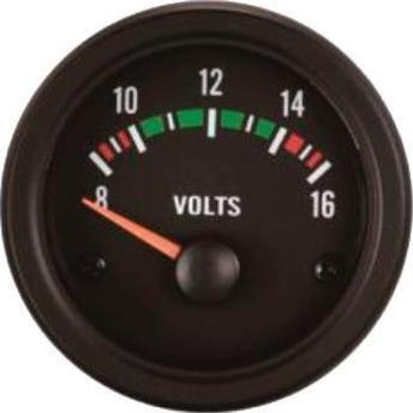 Igauge Voltmetre Siyah 24v  - Image 1