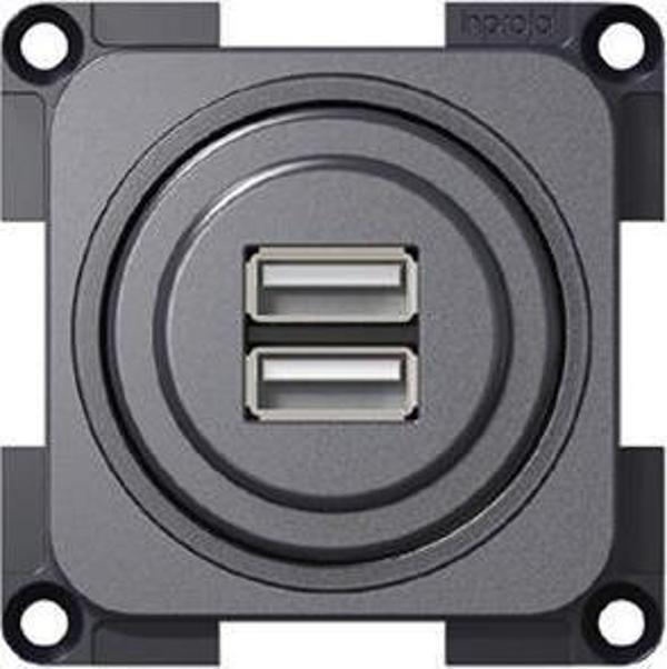Inprojal Marin USB Soketi Antrasit  - Image 1