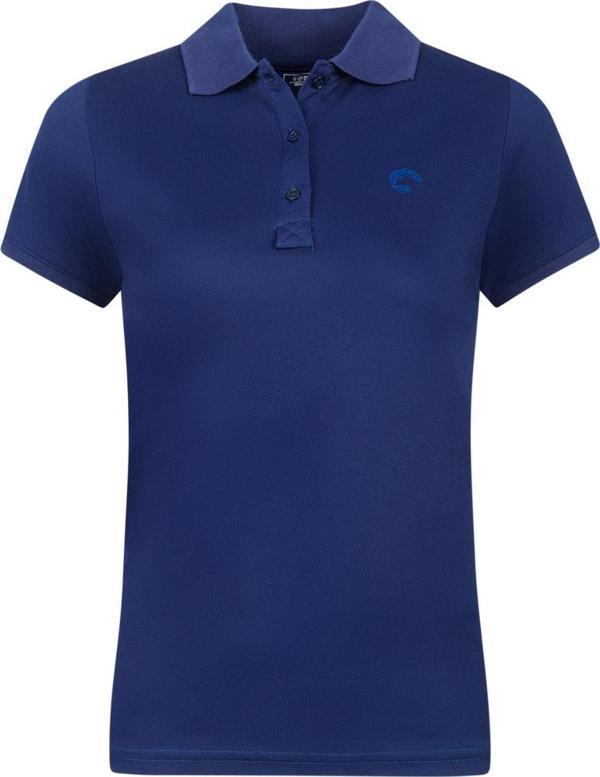 Panthzer Rauma Kadın Polo Yaka T-Shirt Lacivert - Image 1