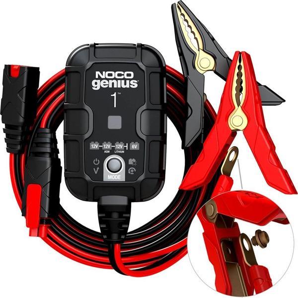 NOCO 6V12V TEKLİ 1 AMPER AKÜ ŞARJ CİHAZI UNIVERSAL cc - Image 1