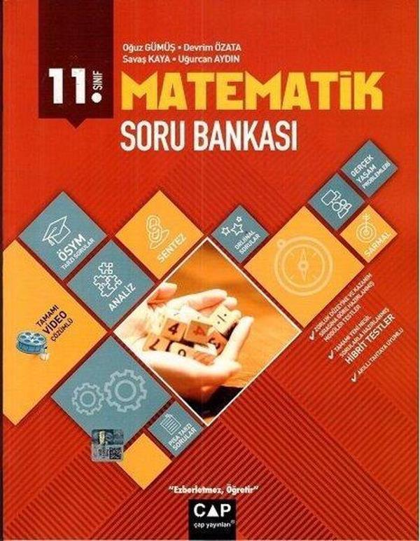 11. Sınıf Anadolu Lisesi Matematik Soru Bankası - Çap Yayınları - Image 1
