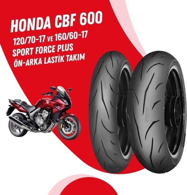 HONDA CBF 600 MİTAS SPORT FORCE + LASTİK TAKIMI - Image 1
