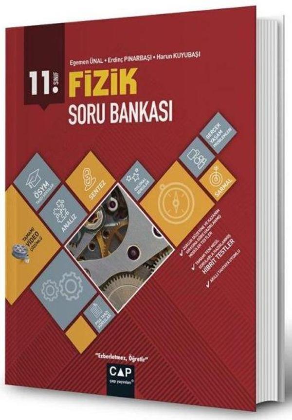 2022 11.Sınıf Anadolu Lisesi Fizik Soru Bankası - Çap Yayınları - Image 1