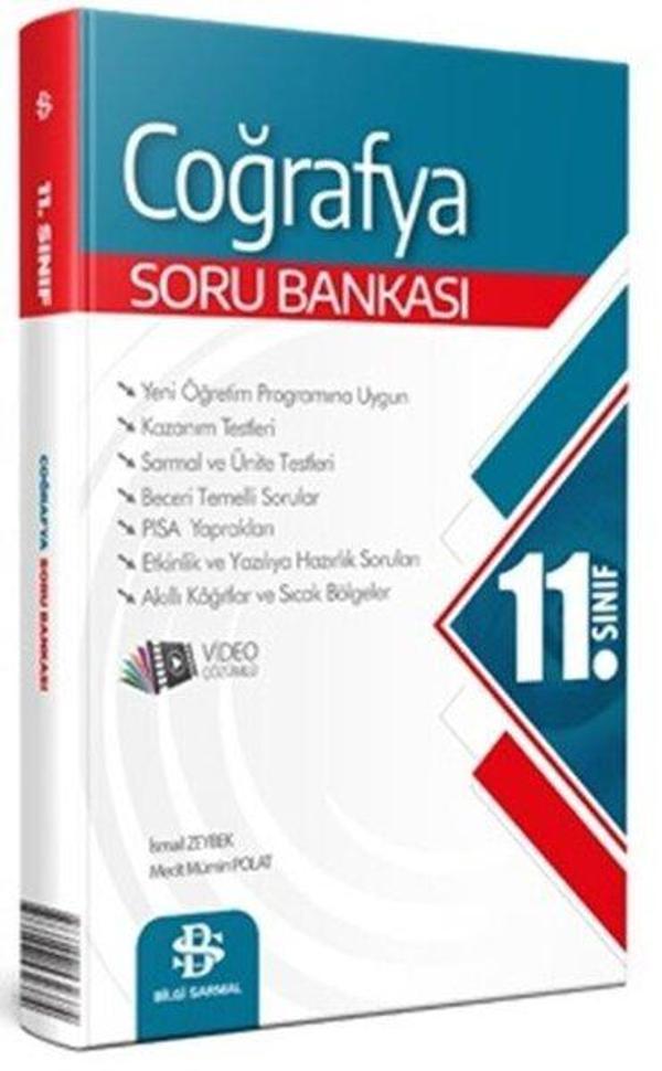 2022 11.Sınıf Coğrafya Soru Bankası - Bilgi Sarmal Yayınları - Image 1
