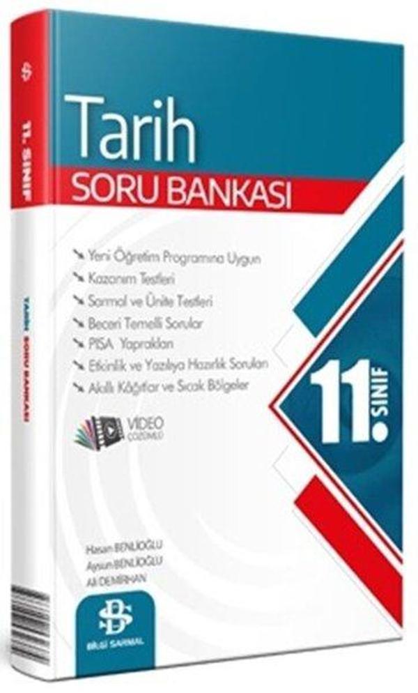 2022 11.Sınıf Tarih Soru Bankası - Bilgi Sarmal Yayınları - Image 1