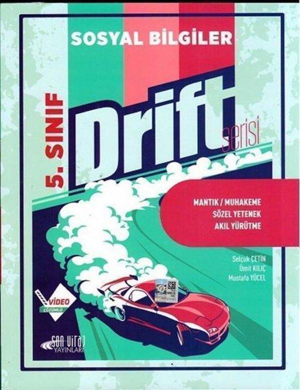 2022 5.Sınıf Sosyal Bilgiler Drift Serisi - Son Viraj Yayınları - Image 1