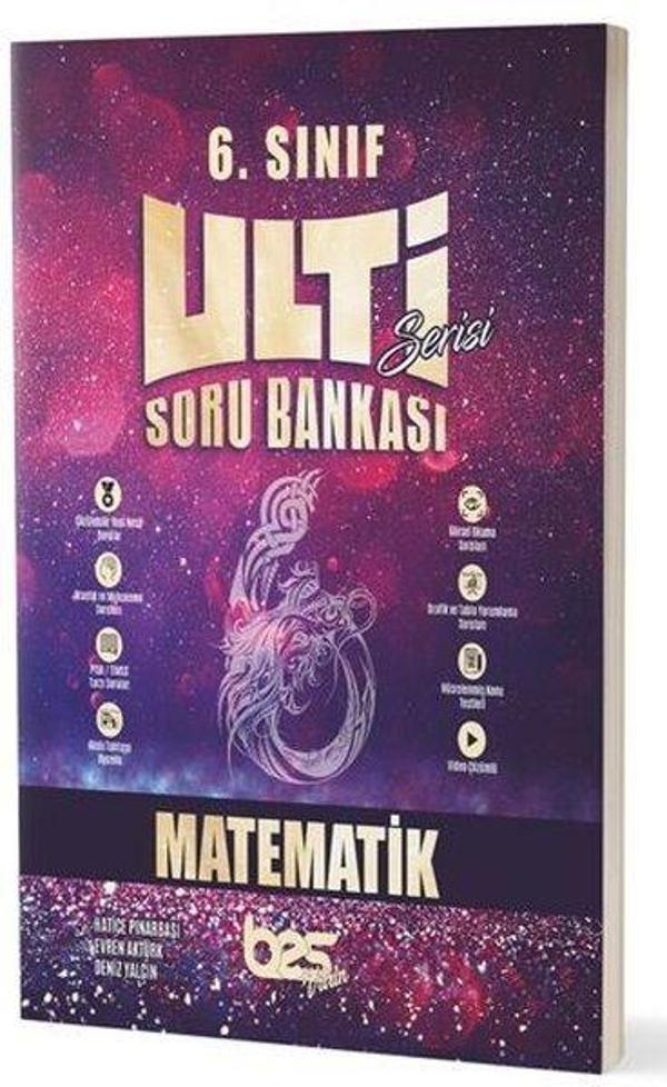 2022 6.Sınıf Matematik Ulti Soru Bankası - BES Yayınları - Image 1