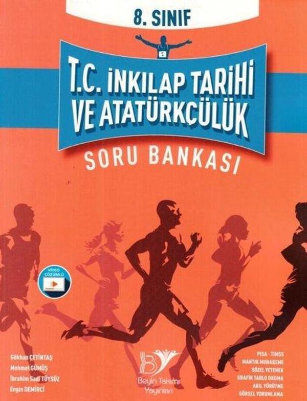 2022 8.Sınıf T.C. İnkılap Tarihi ve Atatürkçülük Soru Bankası - Beyin Takımı Yayınları - Image 1