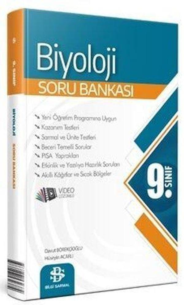 2022 9.Sınıf Biyoloji Soru Bankası - Bilgi Sarmal Yayınları - Image 1