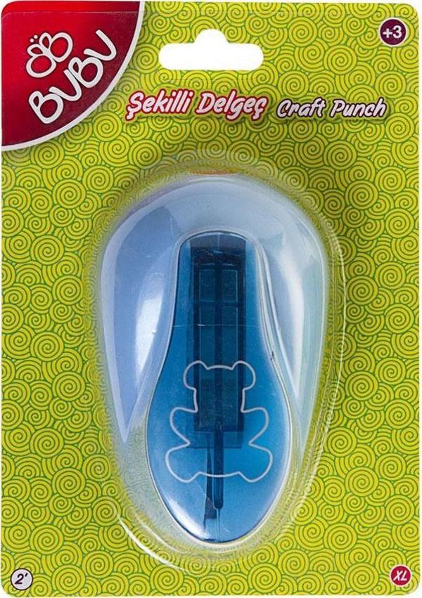 Bu-Bu Şekilli Eva ve Kağıt Delgeç BUBU-DE00 - Image 1