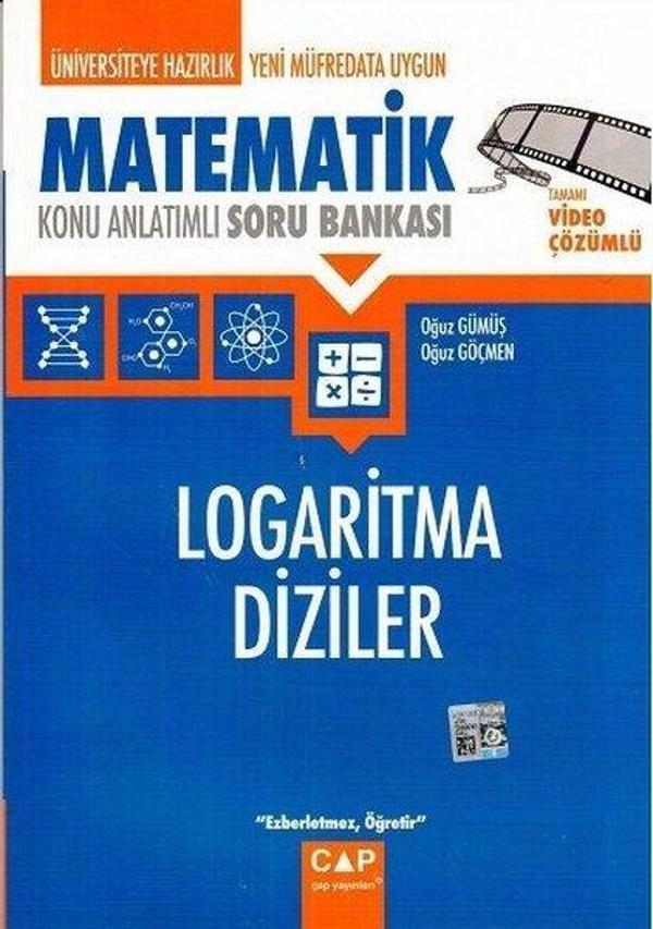 2022 Matematik Logaritma Diziler Konu Anlatımlı Soru Bankası - Çap Yayınları - Image 1