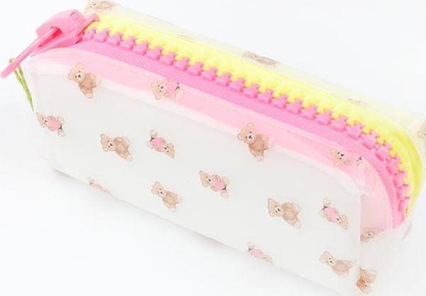 Unicus Big Zip Karışık Figürlü Silikon Kalem Kutu UNCS-1015 - Image 1