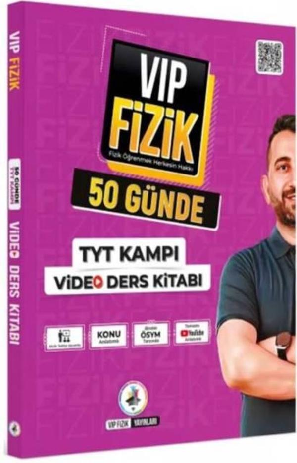VİP Fizik 50 Günde TYT Kampı Video Ders Kitabı - İş Bankası Kültür Yayınları - Image 1