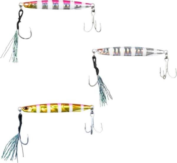 Ryuji Silent Jig Trio Zebra Mix 3 Adet Jig Yem 10gr - Image 1