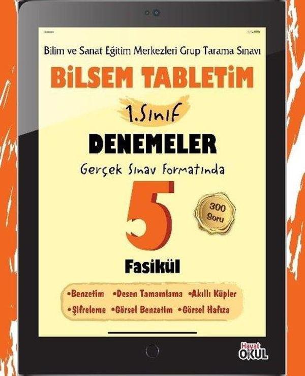 1.Sınıf Bilsem Tabletim - Denemeler - Hayat Okul - Image 1