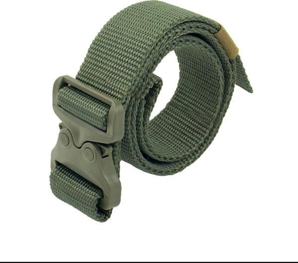 Kordak Haki Plastik Tokalı Kobra Frk Model Kemer - Outdoor Palaska - Image 1