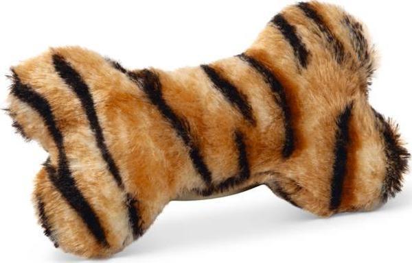 Beeztees Köpek Oyuncağı, Sesli, Kemik, Peluş, Kahverengi, 18x13x3cm - Image 1