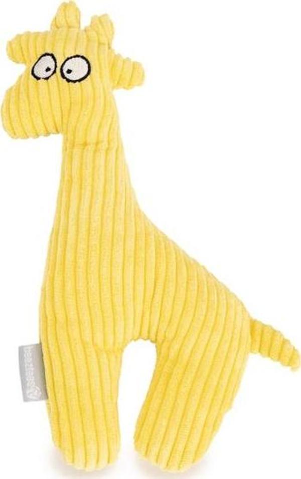 Beeztees Köpek Oyuncağı, Sesli, Zürafa, Kadife, Mavi, 27x15x4cm - Image 1