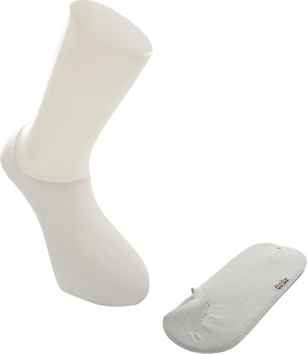 Dündar Erkek Plus Dikişsiz Kokulu Bambu Sneaker Görünmez Çorap  - Image 1