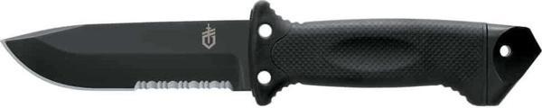 Gerber Gear LMF II Infantry Bıçak – Askeri Seviye Taktik Bıçak, Molle Kılıf ve Bileme Aleti – Siyah - Image 1