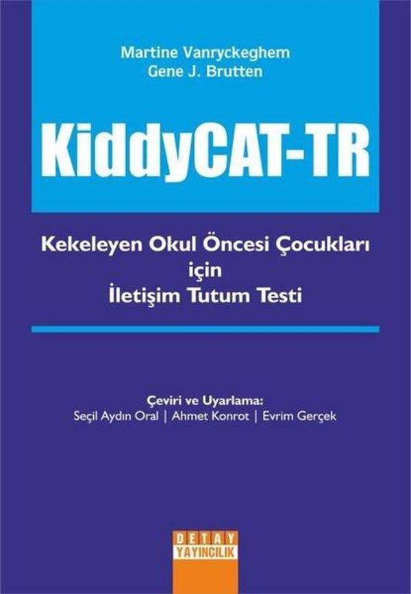 Kiddycat-TR: Kekeleyen Okul Öncesi Çocukları için İletişim Tutum Testi - Detay Yayıncılık - Image 1