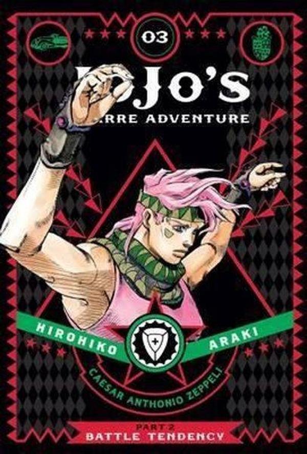 JoJo's Bizarre Adventure: Part 2 - Battle Tendency Volume 3  - Viz Media - Image 1