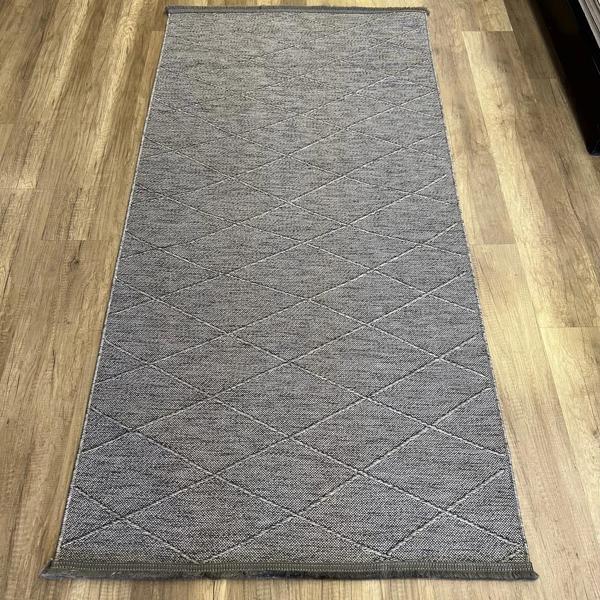 Hoom Rugs Pera 1061 Gri Dekoratif Yıkanabilir Kaymaz Halı - Image 1
