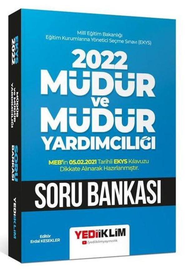 2022 MEB-EKYS Müdür ve Müdür Yardımcılığı Soru Bankası - Yediiklim Yayınları - Image 1