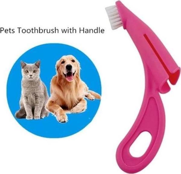 Ergonomik Evcil Hayvan Diş Fırçası - Image 1