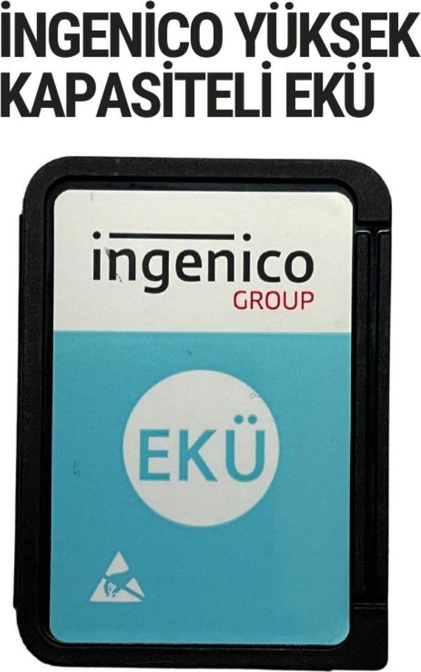 İngenico Yüksek Kapasiteli Ekü Hafıza Kartı 256Mb Original Ürün - Image 1
