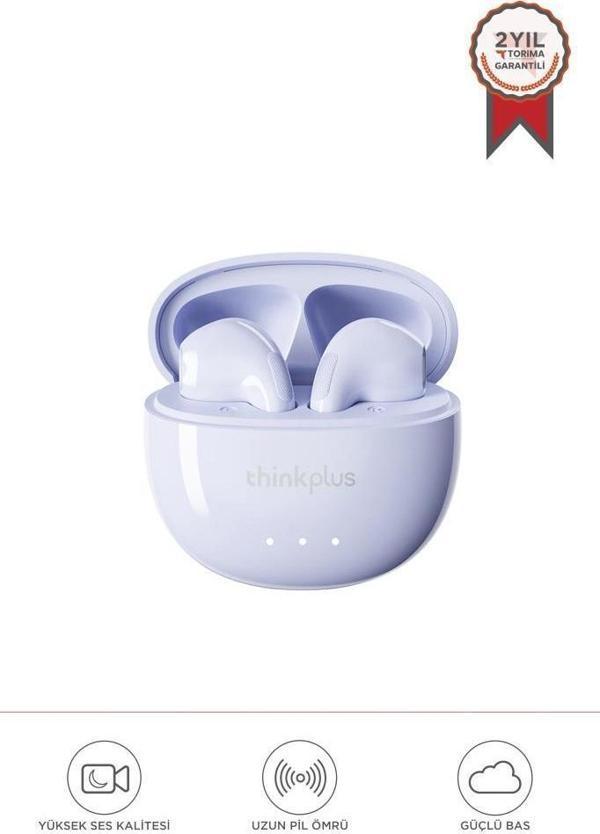 Lenovo Thinkplus Lp2 Pro Mor Tws Bluetooth V5.4 Stereo Kulak İçi Bluetooth Kulaklık - Image 1