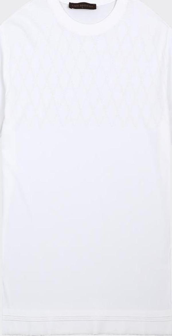Bisiklet Yaka Kısa Kol Erkek T-Shirt - Image 1