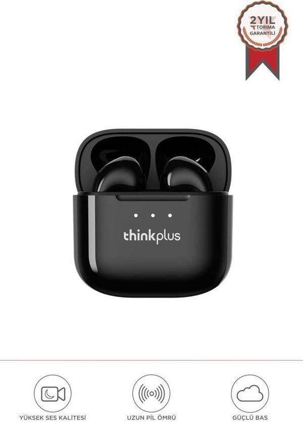 Lenovo Thinkplus Lp23 Siyah Bluetooth BT 5.4 Kablosuz Kulaklık  - Image 1