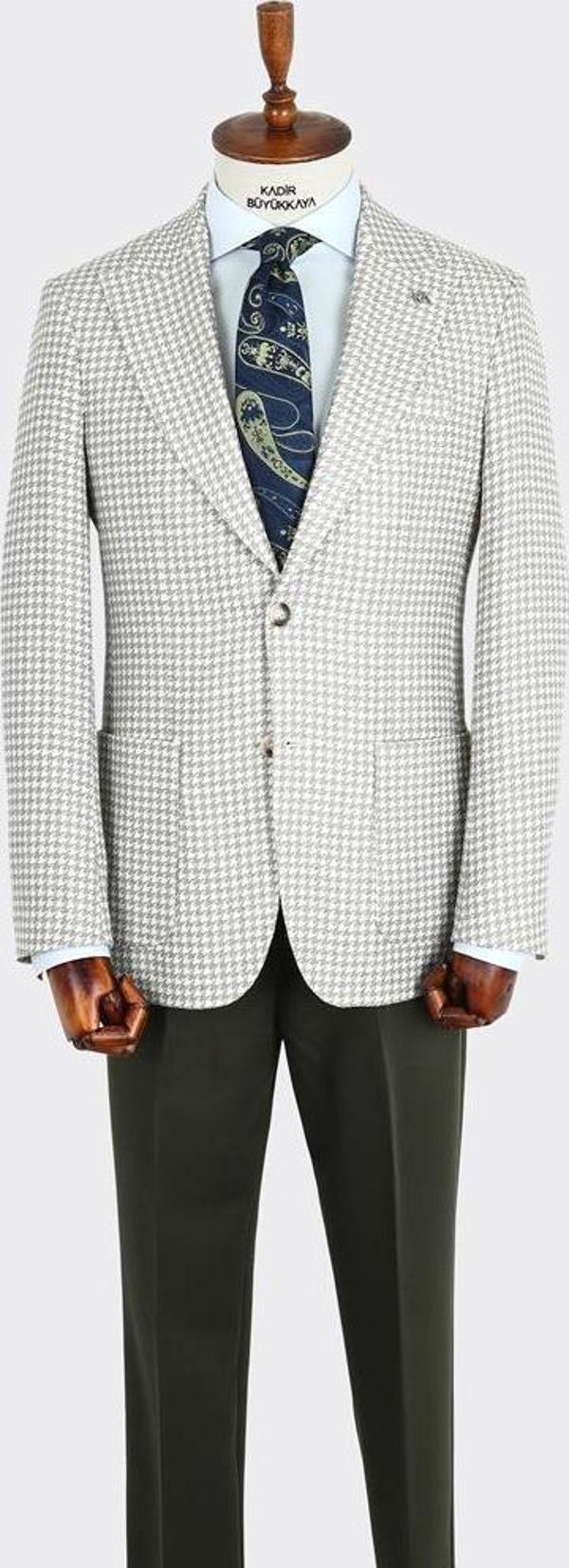 Kırlangıç Yaka Erkek Ceket-KAX5105S - Image 1