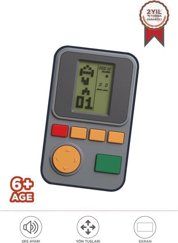 Torima GC-011 Gri El Atarisi Joystick Tetris Gameboy Oyun Kolu Atari - Image 1