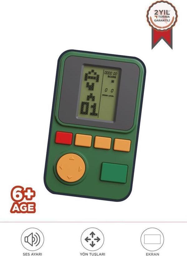 Torima GC-011 Yeşil El Atarisi Joystick Tetris Gameboy Oyun Kolu Atari - Image 1