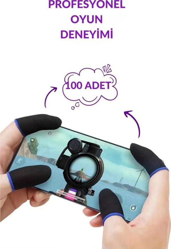 Pubg/Fifa ve Brawl Parmaklık Eldiveni Pro Kontrol Oyun Performansı Arttırır Dayanıklı Oyuncu Tercihi - Image 1