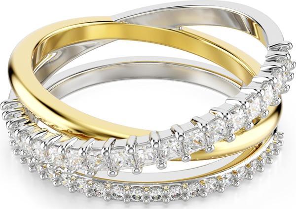 5714164 Swarovski Yüzük Re Hyperbola:Rıng 3 Band Whıte/Mıx 58 - Image 1