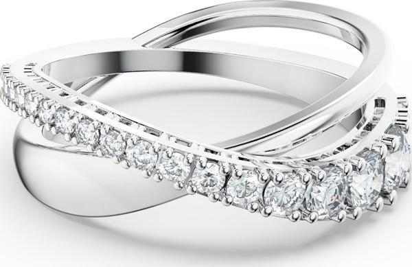 5572718 Swarovski Yüzük Twıst-Rıng Rows Czwh-Rhs 58 - Image 1