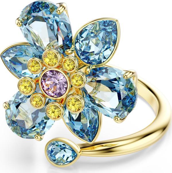 5721584 Swarovski Yüzük Idyllıa:Rıng Blue Mul/Gos 50 - Image 1