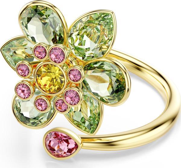 5721596 Swarovski Yüzük Idyllıa:Rıng Green Mul/Gos 58 - Image 1