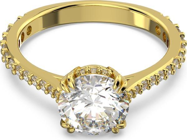 5642617 Swarovski Yüzük Constella:Rıng Rnd M Whıte/Gos 52 - Image 1