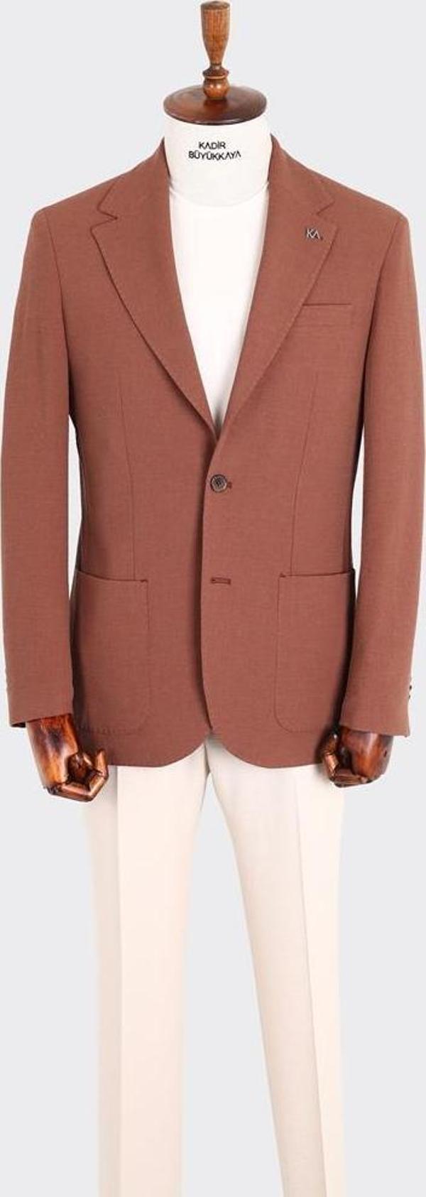 Kırlangıç Yaka Erkek Ceket-KAX5520S - Image 1